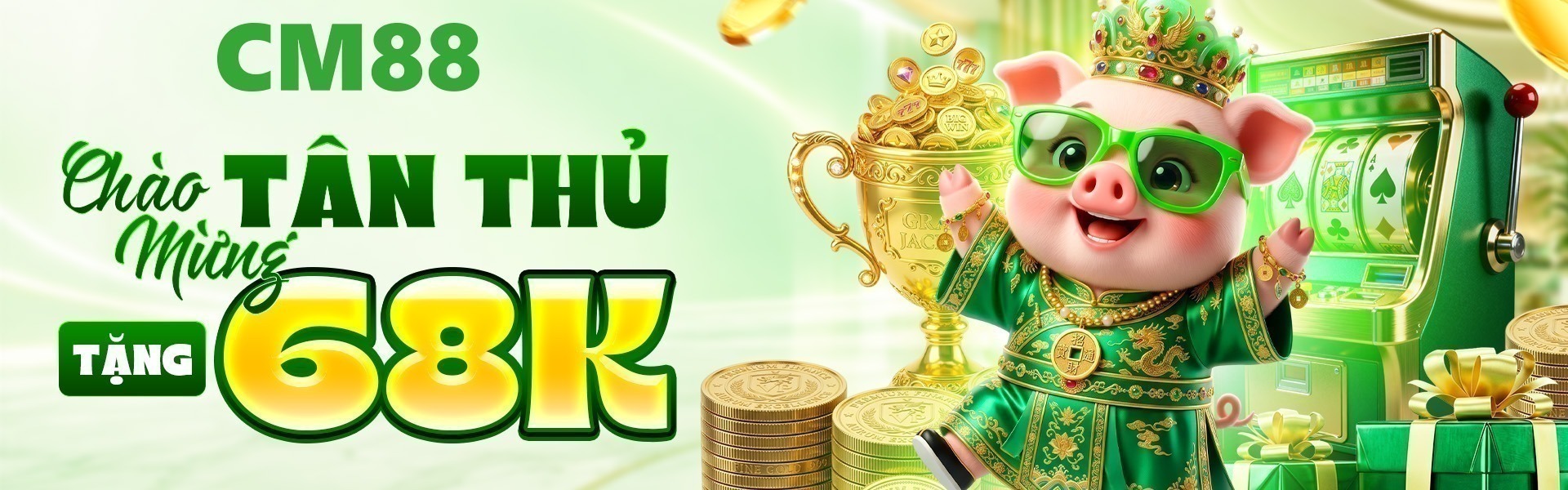 Phiên bản 3: Nhân dịp sinh nhật, CM88 gửi lời cảm ơn đến hội viên thông qua nhiều hoạt động tri ân và hàng ngàn phần quà thú vị. Đăng ký tài khoản để cập nhật thể lệ, tìm hiểu ưu đãi và chủ động tham gia các hoạt động phù hợp.